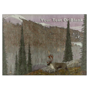 Selkirks Caribou Cutting Board