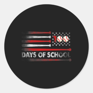 Sell 100 Days Of School Sell 100th Day Teacher Kid Classic Round Sticker