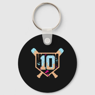 Sell 10 Year Old Ice Cream Drip 10th Birthday Boy Key Ring