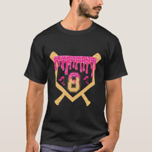 Sell 8 Year Old Birthday Drip 8th Birthday Ice Cre T-Shirt