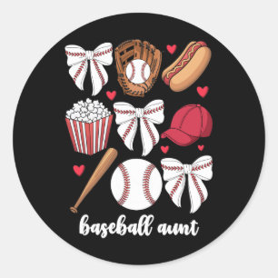 Sell Aunt Coquette Bow For Women Nephew Sell Aunti Classic Round Sticker