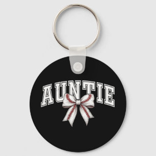 Sell Auntie Coquette Bow Game Day Mother's Day Aun Key Ring