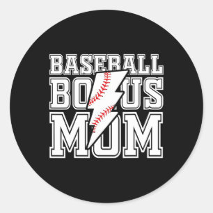 Sell Bonus Mum Mother's Day Womens Classic Round Sticker