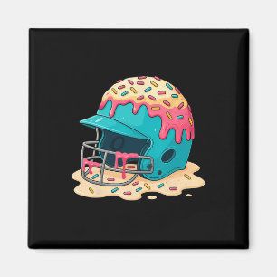 Sell Catcher Helmet With Face Mask Ice-cream Dripp Magnet