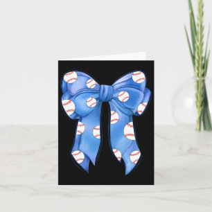 Sell Coquette Bow Funny Sell Blue Team Card