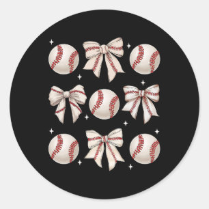 Sell Coquette Bow Sell Mum Mothers Day Sell Mama 2 Classic Round Sticker