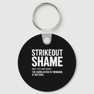 Sell Definition Strikeout Shame Glove Pitcher Catc Key Ring