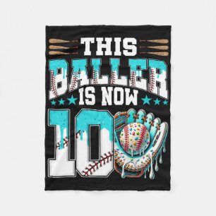 Sell Drip 10th Birthday Party Boy Sport Fan 10 Yea Fleece Blanket