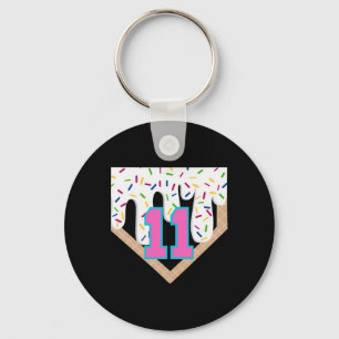 Sell Drip 11th Birthday Home Plate Boy Youth 11 Ye Key Ring
