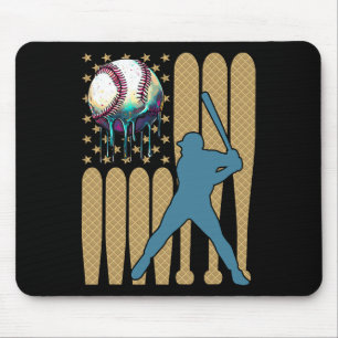 Sell Drip Boys Dripping Ice Cream Sell American Fl Mouse Pad