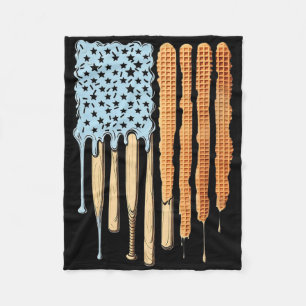 Sell Drip Boys Dripping Ice Cream Sell Sprinkles Fleece Blanket