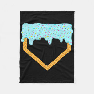 Sell Drip Boys Home Plate Ice Cream Sport Players  Fleece Blanket