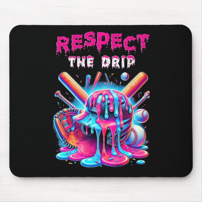 Sell Drip Boys Ice Cream Drip Youth Respect The Dr Mouse Pad (Front)