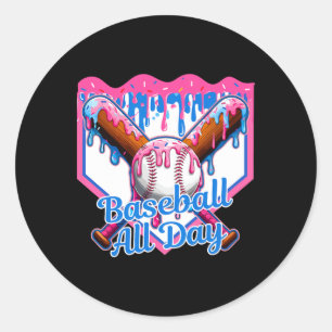 Sell Drip Boys Ice Cream Drip Youth Sell All Day 1 Classic Round Sticker