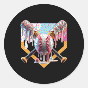 Sell Drip For Boys Ice Cream Drip For Boy Girls Se Classic Round Sticker