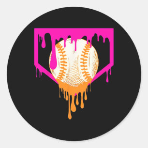 Sell Drip For Boys Ice Cream Drip Youth Boys Sell  Classic Round Sticker