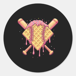 Sell Drip Home Plate Fun Sell Apparel For Boys  Classic Round Sticker
