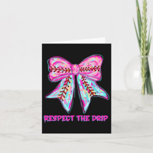 Sell Drip Ice Cream Dripping Coquette Bow Mama Sis Card