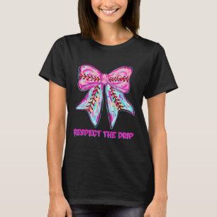Sell Drip Ice Cream Dripping Coquette Bow Mama Sis T-Shirt