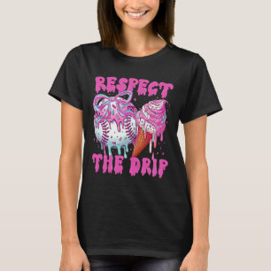 Sell Drip Ice Cream Dripping Respect The Drip Boy  T-Shirt