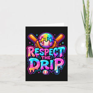 Sell Drip Ice Cream Dripping Respect The Drip  Card