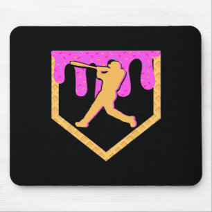 Sell Drip Ice Cream Sprinkles Sell Home Plate Mouse Pad