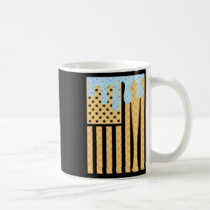 Sell Drip T Boys Dripping Ice Cream American Flag Coffee Mug