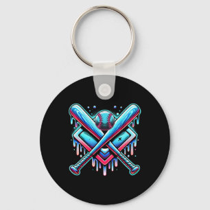 Sell Dripping Ice Cream Drip Youth Boys Sell 5  Key Ring