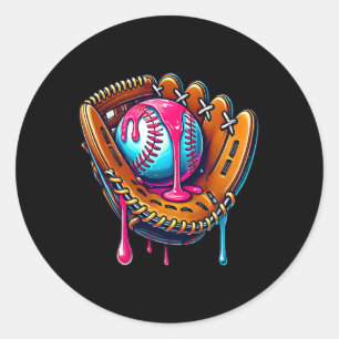 Sell Glove Drip Ice Cream Sprinkles Sell Boy Toddl Classic Round Sticker