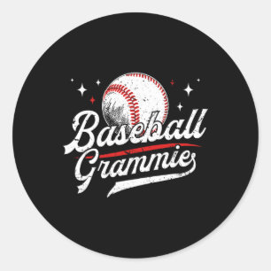Sell Grammie Of A Sell Player Grammie Classic Round Sticker