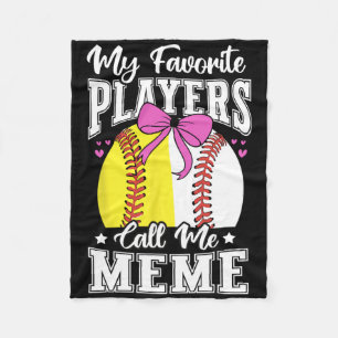 Sell Grandma Favorite Softll Sell Players Meme Bow Fleece Blanket