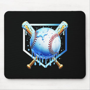 Sell Home Plate Ice Cream Drip Sprinkles Drip Mouse Pad