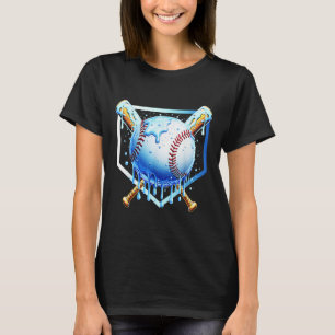 Sell Home Plate Ice Cream Drip Sprinkles Drip T-Shirt