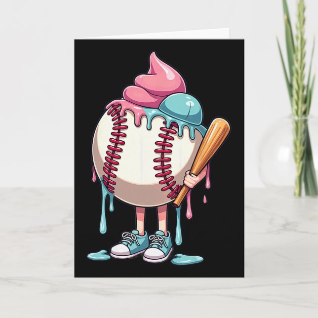 Sell Ice Cream Drip _7  Card (Front)