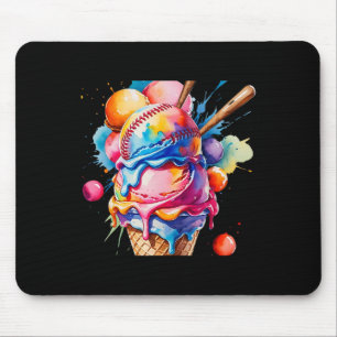Sell Ice Cream Drip For Boys Sell And Girls Softll Mouse Pad