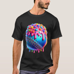 Sell Ice Cream Drip Youth Boys Kids Sell T-Shirt