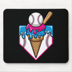 Sell Ice Cream Dripping Home Plate Drip Ice Cream Mouse Pad