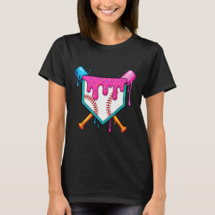 Sell Ice Cream Dripping Sell Home Plate Drip T-Shirt
