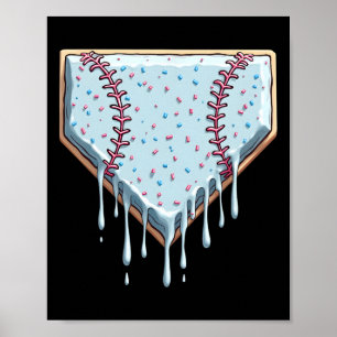 Sell Ice Cream Dripping Youth Toddler Women Kids B Poster