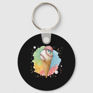 Sell Ice Cream Watercolor Sell 3 Key Ring