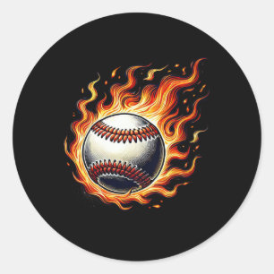 Sell Lover Firell Sell Flaming Ll Classic Round Sticker