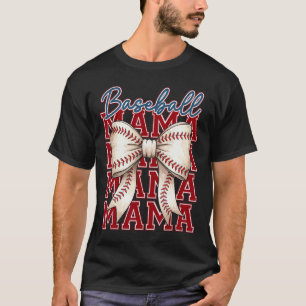 Sell Mama Coquette Bow Game Day Gift For Mother's T-Shirt