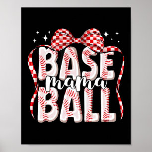 Sell Mama Coquette Bow Game Day Sell Mum Mother 2 Poster