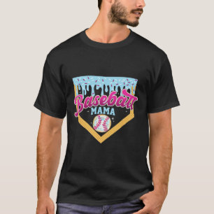 Sell Mama Home Plate Ice Cream Drip Sell Mum T-Shirt