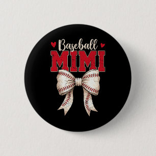 Sell Mimi Coquette Bow Game Day Mothers Day 6 Cm Round Badge