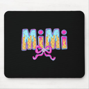 Sell Mimi Coquette Bow Ice Cream Sell Drip For Wom Mouse Pad