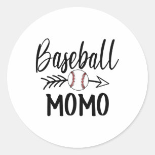 Sell Momo Cute Arrow Father's Mother's Xmas Day Classic Round Sticker