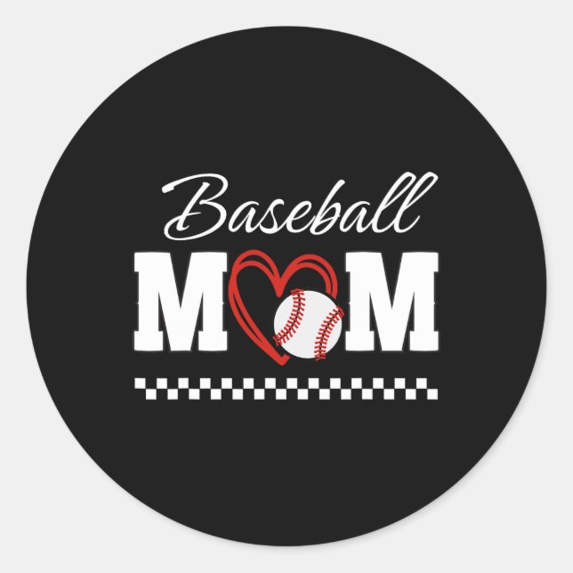 Sell Mum Bow Sell Mama  Classic Round Sticker (Front)