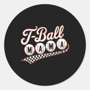 Sell Mum For Game Day Family Mothers Day T-ll Mama Classic Round Sticker