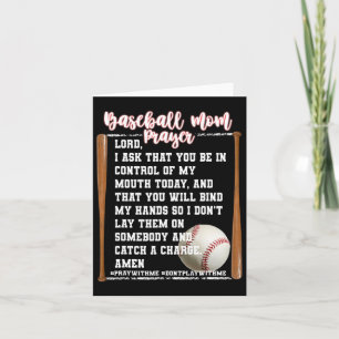 Sell Mum Prayer Game Day Softl Christian Religious Card